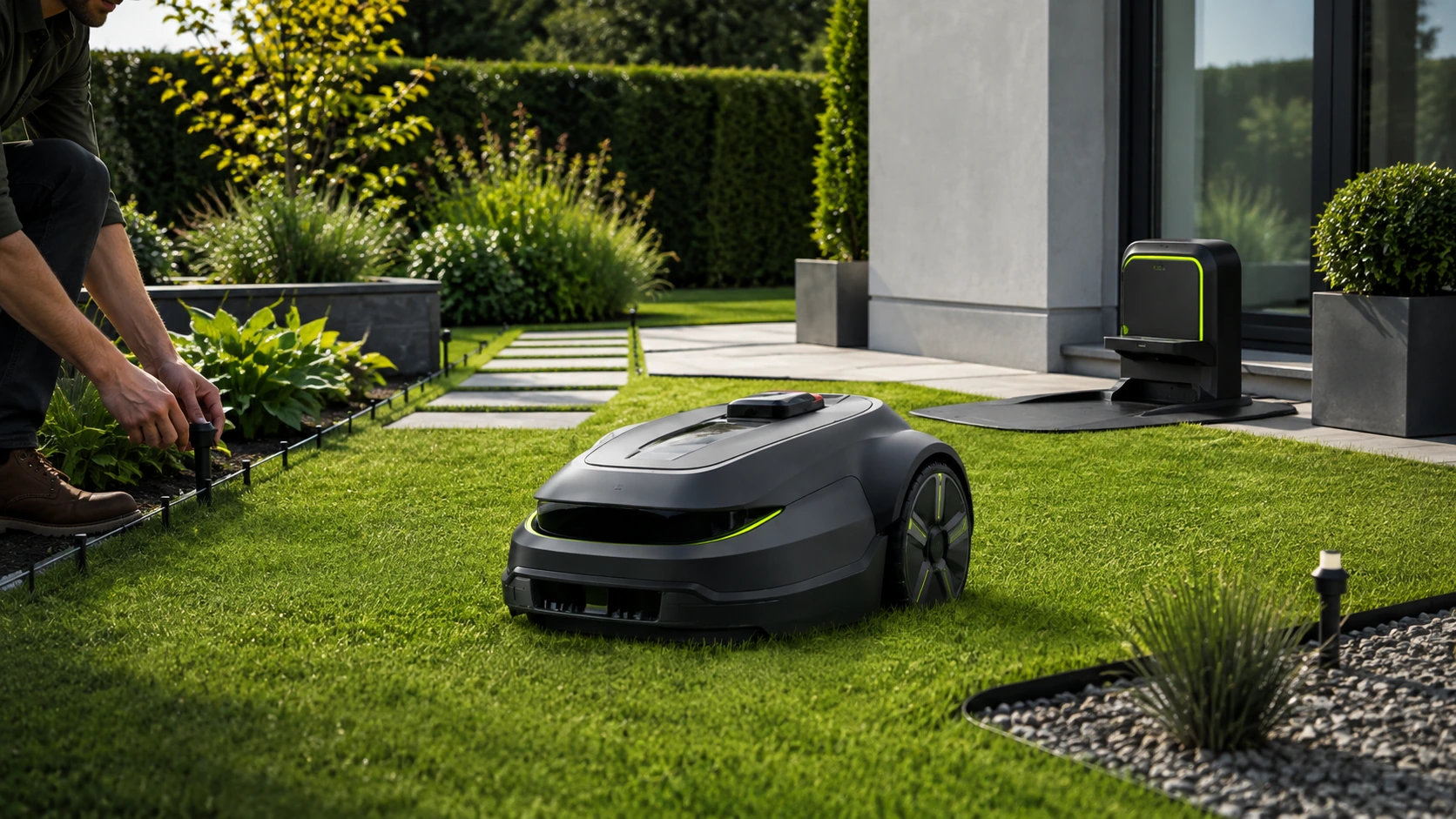 Featured image for How to prepare a garden for a robot mower: 12 checks before starting