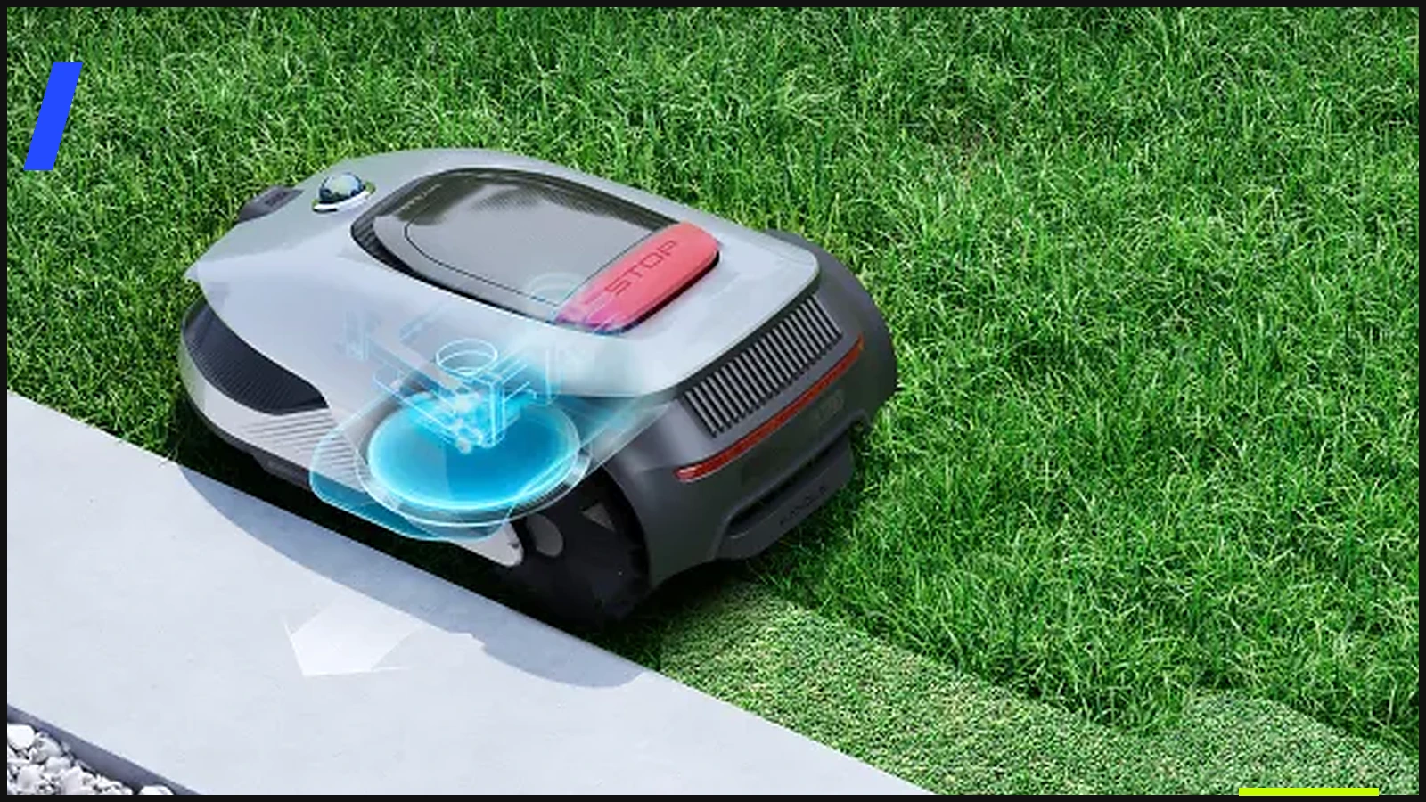 Featured image for Robot mower for up to 2,000 m²: capacity, margin and navigation