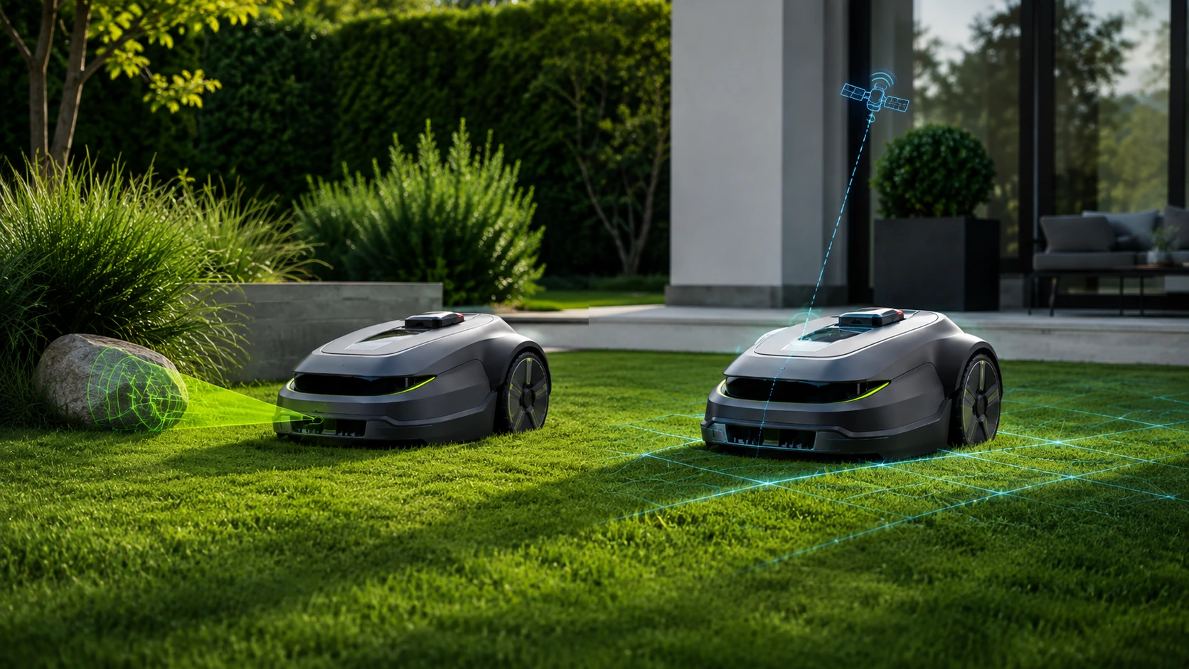 Featured image for Vision AI or RTK for a robot mower? Choosing a navigation system