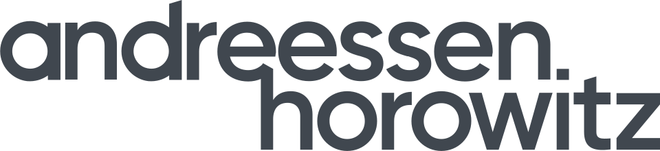 Andreessen Horowitz logo — a16z has launched the $1.1B Machine Age Fund