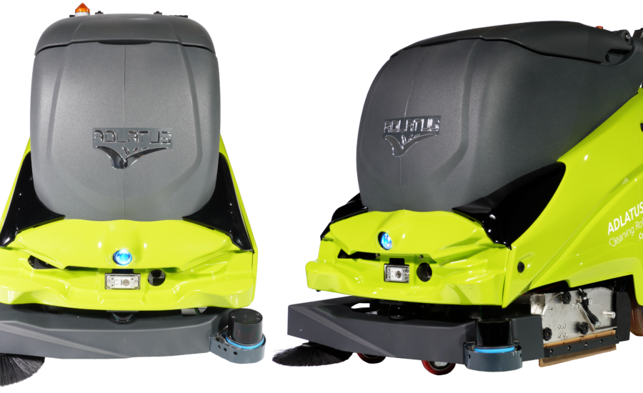 ADLATUS CR700C — autonomous cleaning robot from official ADLATUS Robotics product imagery