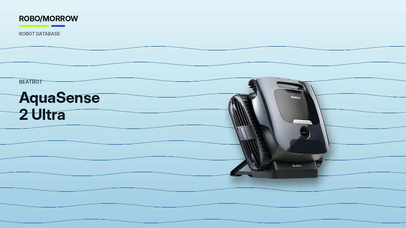 Beatbot AquaSense 2 Ultra — pool robot profile