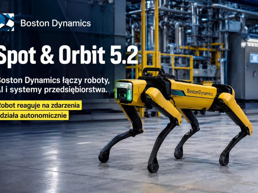 Boston Dynamics Spot w zakładzie przemysłowym — Spot & Orbit 5.2