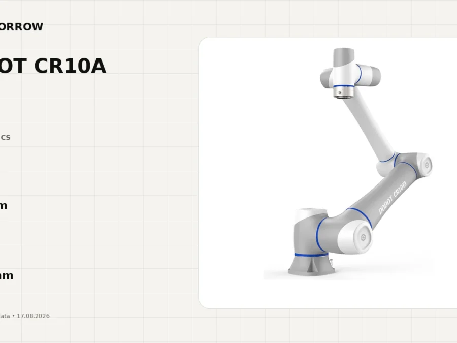 DOBOT CR10A — cobot przemysłowy