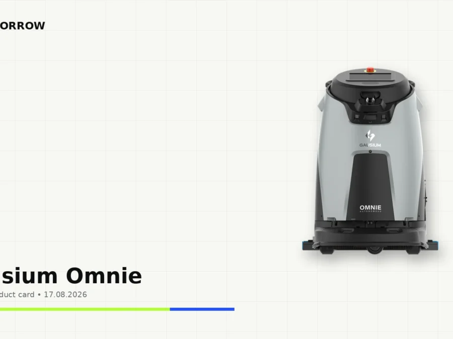 Gausium Omnie — autonomiczny robot sprzątający do dużych obiektów