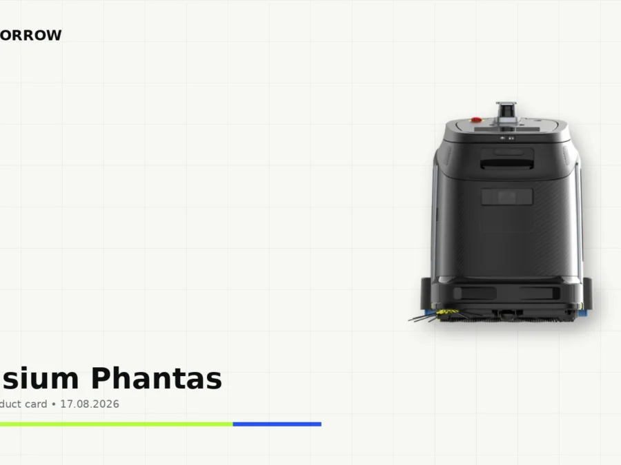 Gausium Phantas — kompaktowy robot sprzątający 4-in-1
