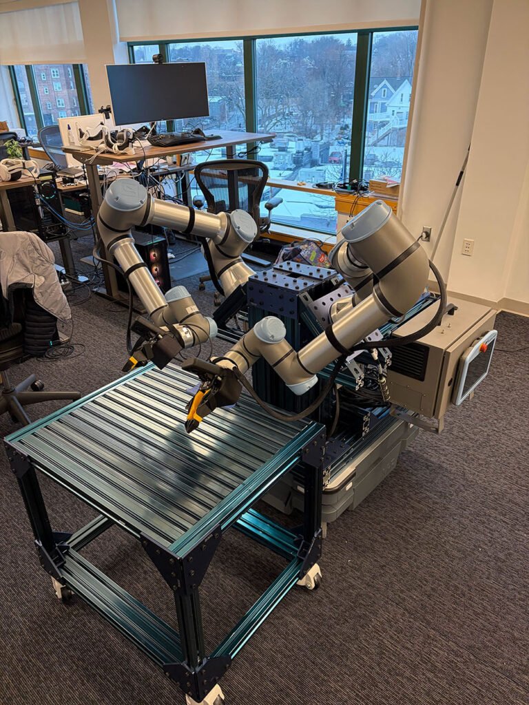 Generalist AI demonstration robot in the company office — official Generalist image