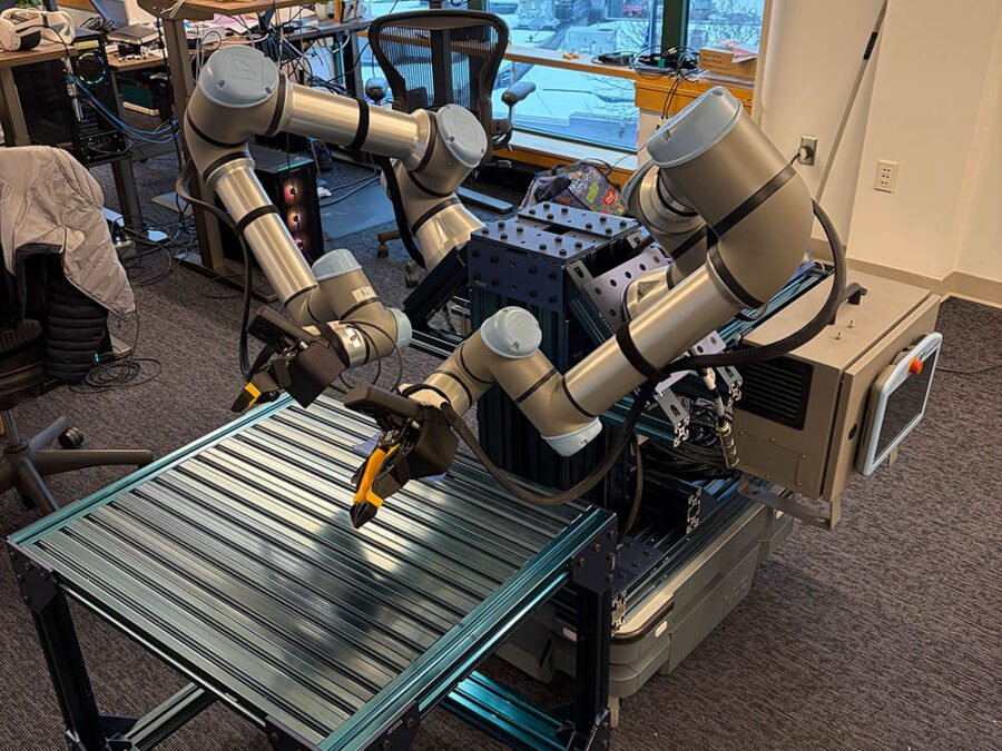 Generalist AI demonstration robot in the company office — official Generalist image