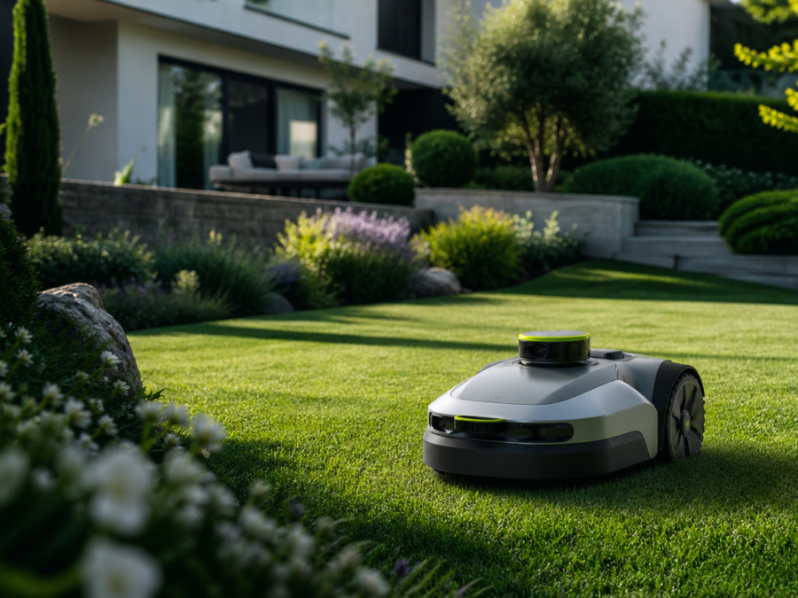 Redakcyjna ilustracja robota ECOVACS GOAT A2000 LiDAR PRO