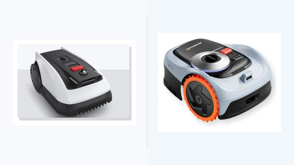 ECOVACS GOAT O500 Panorama and Segway Navimow i205 AWD — comparison of two robot mowers for 500 m² lawns