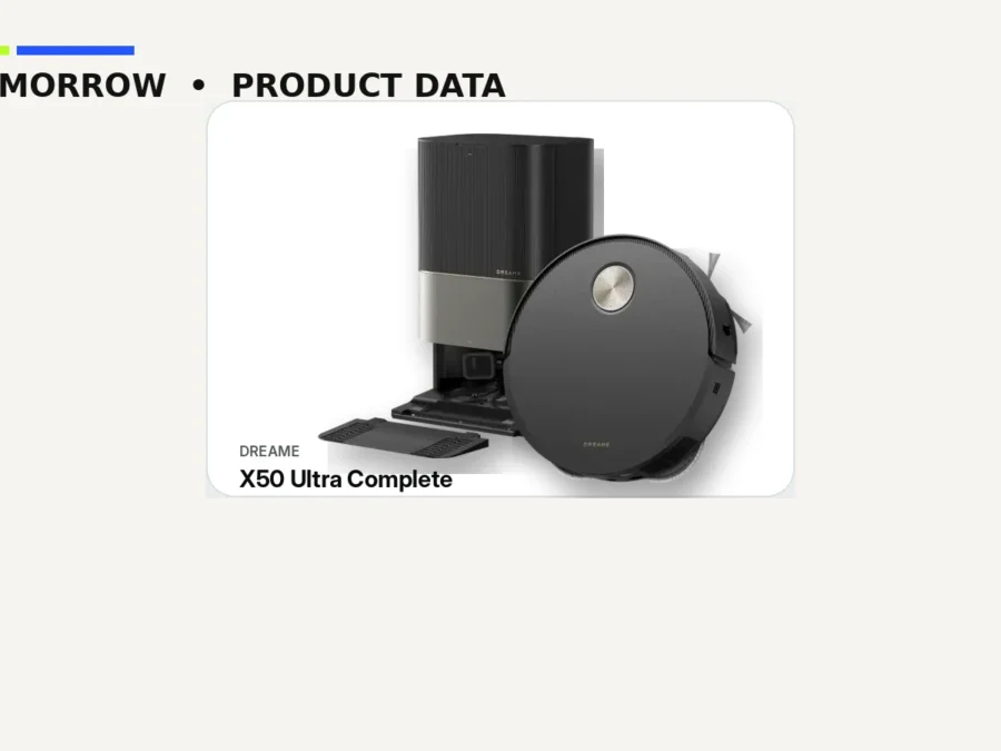 Dreame X50 Ultra Complete ze stacją PowerDock