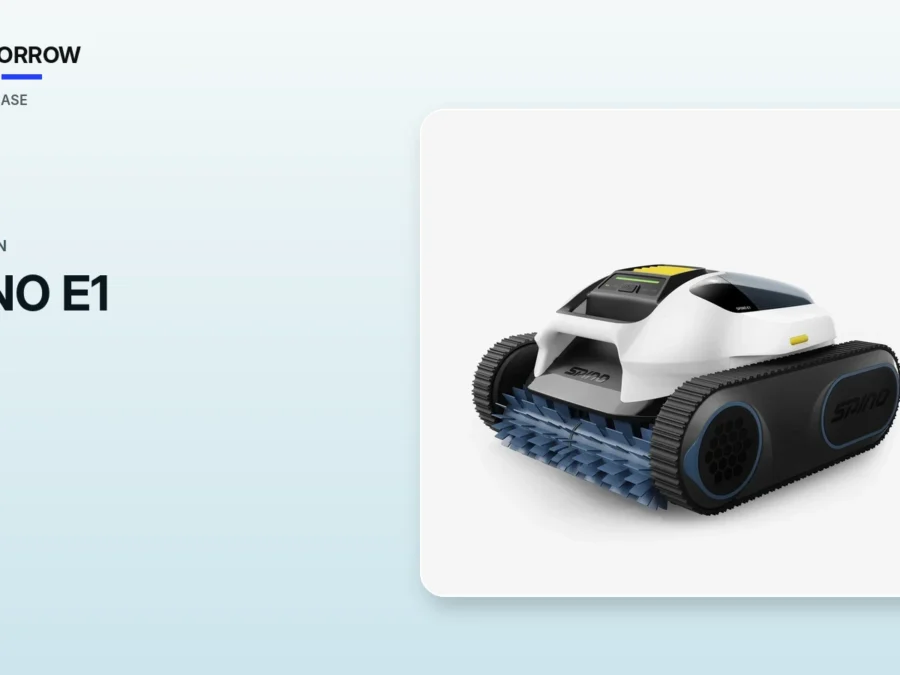 Mammotion SPINO E1 — bezprzewodowy robot basenowy