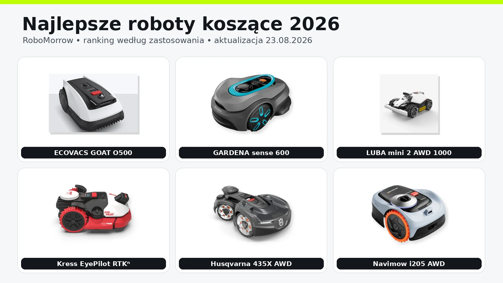 Best robot mowers of 2026 — ECOVACS, GARDENA, Mammotion, Kress, Husqvarna and Segway Navimow