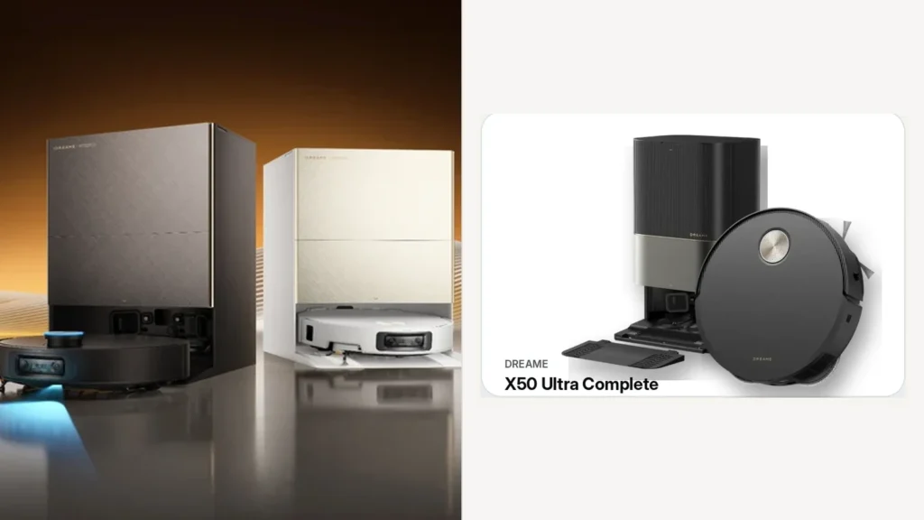 Dreame X60 Ultra Complete and Dreame X50 Ultra Complete — 2026 platform comparison