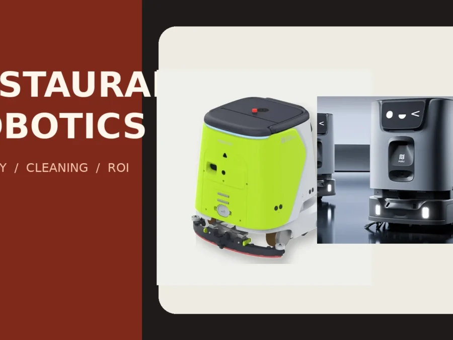 Restaurant robots — delivery and autonomous cleaning in 2026