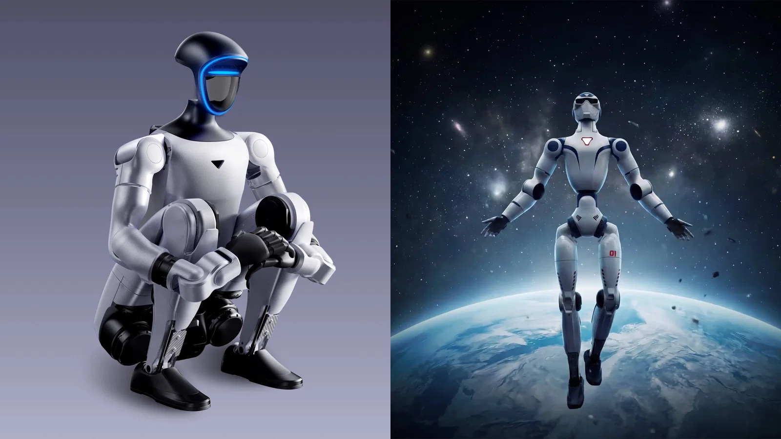 Unitree G1 and Unitree R1 humanoid comparison
