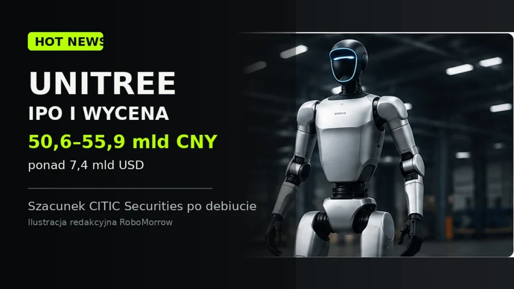 Featured image for Unitree valued at $9 billion as DeepSeek invests in humanoids and embodied AI