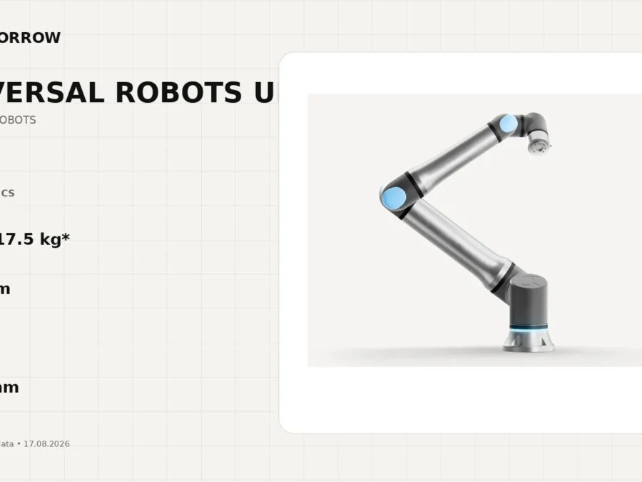 Universal Robots UR15 — cobot przemysłowy