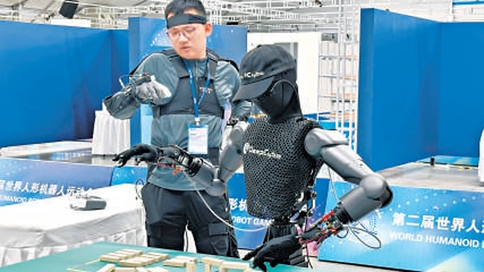 Humanoid robot at the 2026 World Humanoid Robot Games in Beijing — sprint speed, autonomy and dexterity analysis