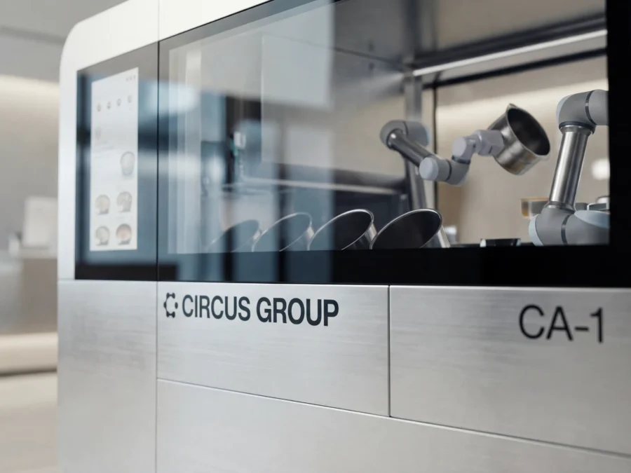 Circus CA-1 autonomous kitchen system during the UAE rollout