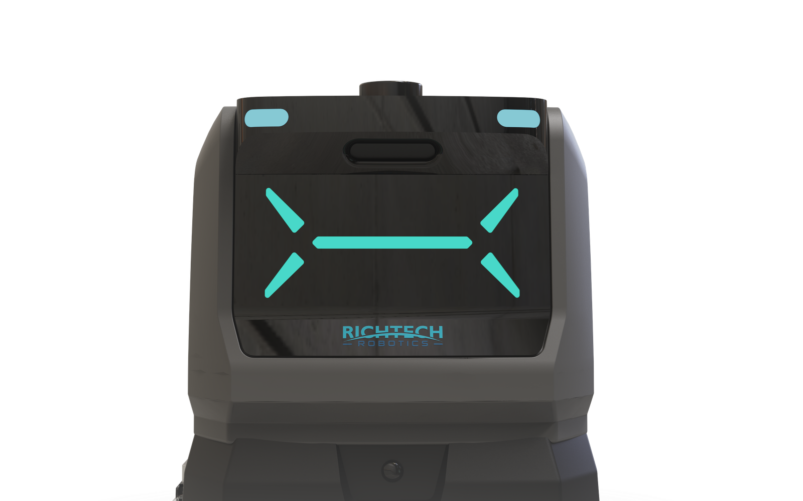 DUST-E S na grafice produktowej Richtech Robotics — wariant zamówiony w kontrakcie nie został ujawniony