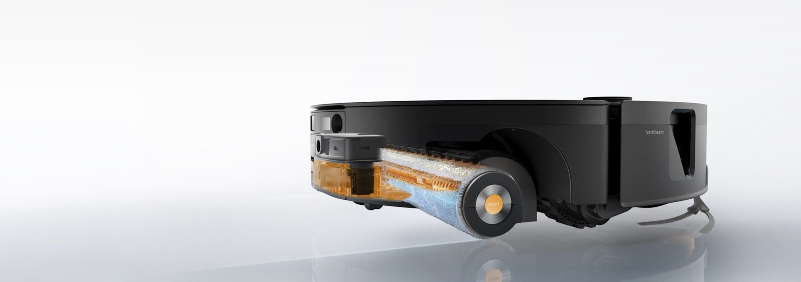 Roborock Saros 20 Flow Complete with SpiraFlow 2.0 roller mop — official manufacturer image