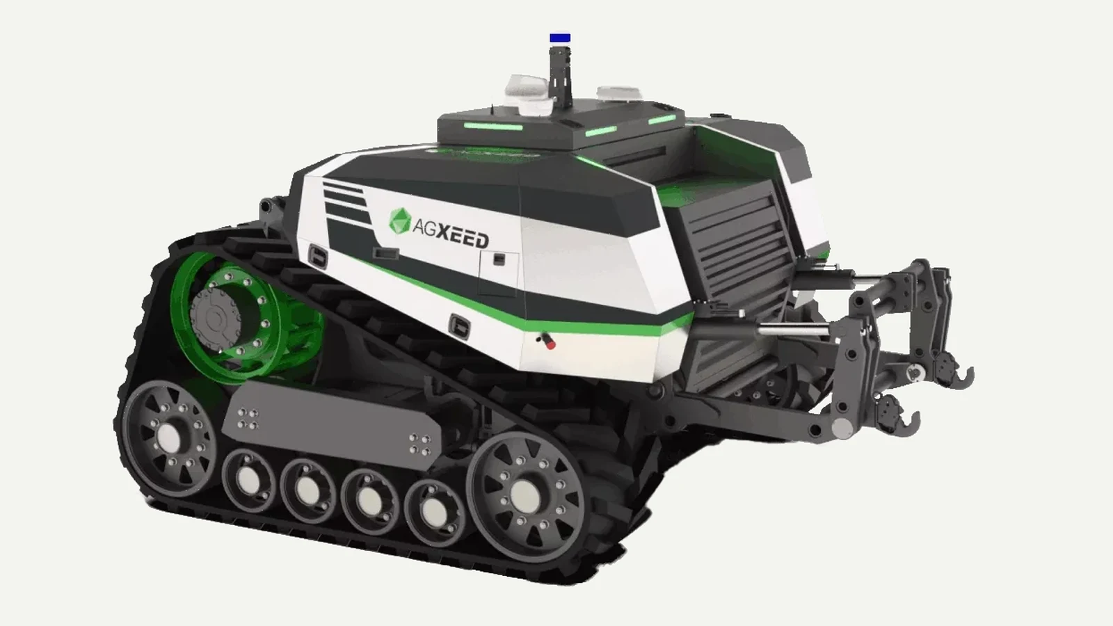AgXeed AgBot T2 5 SERIES cabless tracked tool carrier