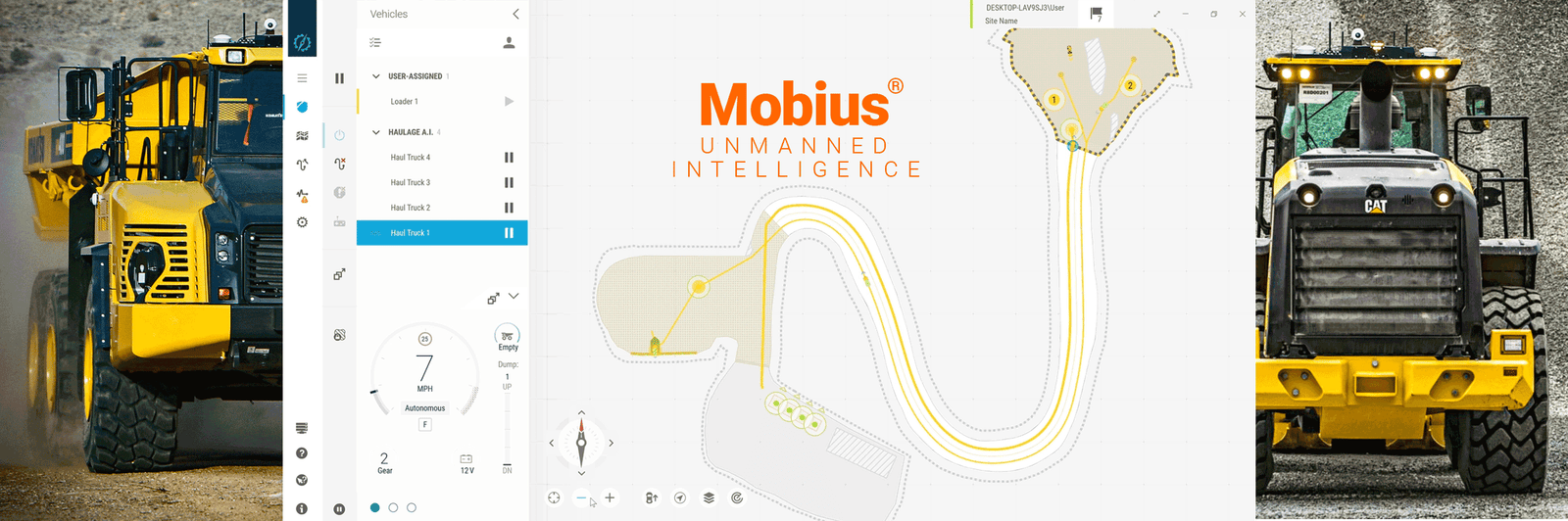 ASI Mobius platform and autonomous heavy equipment - official ASI material