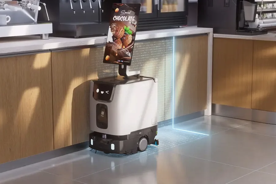 PUDU ET1 — materiał produktowy producenta