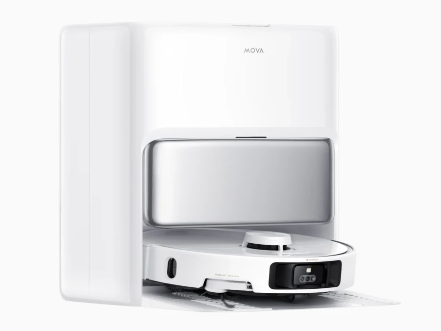 MOVA P50 Pro Ultra i stacja dokująca — materiał producenta