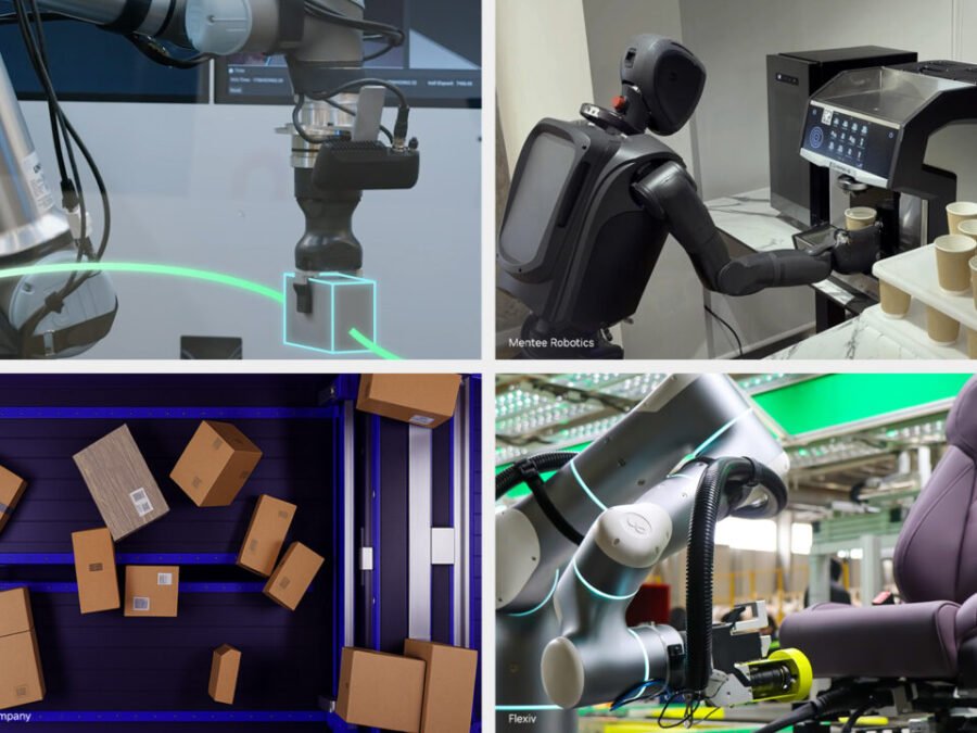 Robots and applications using NVIDIA Isaac ROS shown for ROSCon 2026
