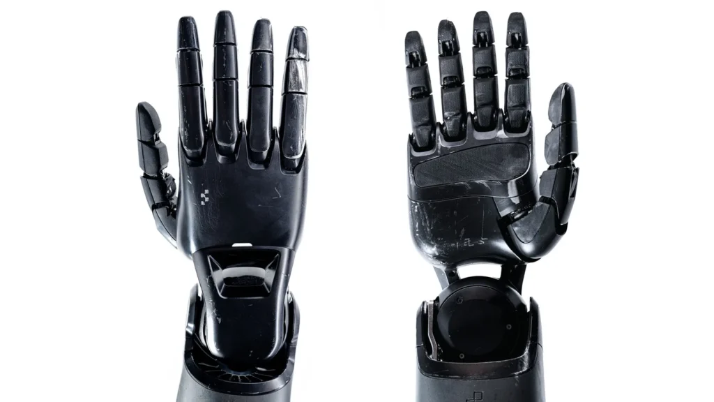 Figure F.02 robot hands — official Figure imagery illustrating the retired generation